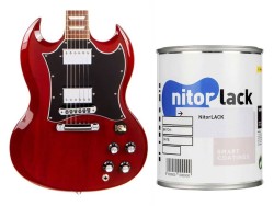 Nitrocellulose Lack Heritage Cherry Red 500ml Gebinde