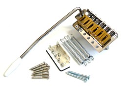 Standard Tremolo mit massiven Messing-Saitenreitern chrom